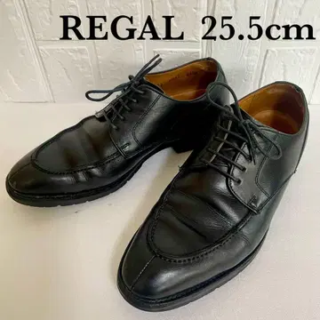 리걸 가죽 신발 25.5cm 블랙 U 칩 Y931