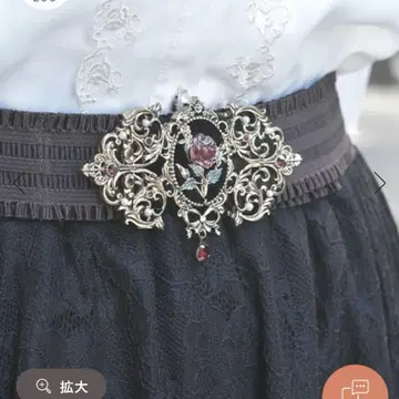 엑시즈팜 레이디 로즈 밴딩 벨트