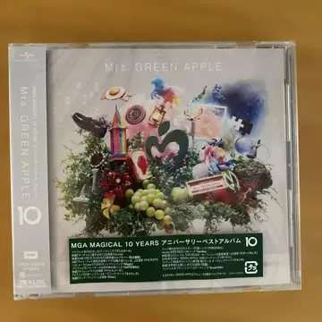Mrs. GREEN APPLE 앨범 10 미세스 미개봉 새상품 일반ver