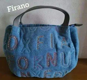 Firano 데님 스타일 라운드 벌룬 백