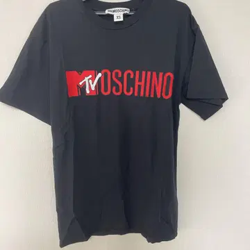 H&M 모스키노 MTV 로고 콜라보 티셔츠 XS