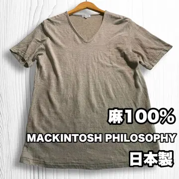 MACKINTOSH PHILOSOPHY 린넨 100% 티셔츠 이너 내의