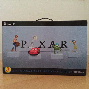 해피 복권 A상 PIXAR 캐릭터 & 로고 피규어 세트