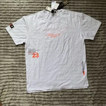 XL 코튼 KARL KANI 카니 화이트 티셔츠 23