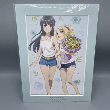 미개봉 청춘 돼지들은 란도셀 걸의 꿈을 꾸지 않는다 캐릭터 파인 매트