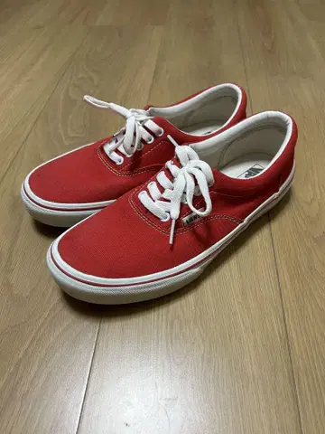 VANS 엘라 레드 26cm