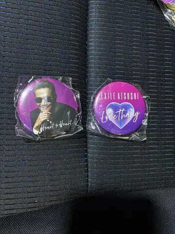 EXILE ATSUSHI Heart to Heart 캔뱃지