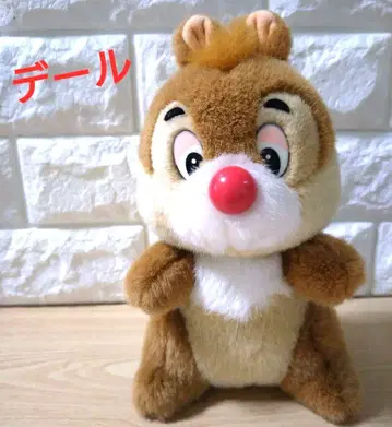 칩과 데일 데일 봉제 인형 도쿄 디즈니랜드 레트로