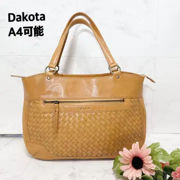 다코타 Dakota 토트백 가죽 핸드백 A4 사이즈 수납 가능