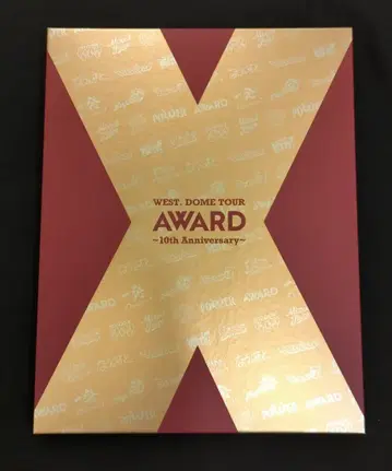 WEST. 블루레이 초회판 10주년 기념 돔 투어 어워드