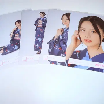 사쿠라자카46 브로마이드 유카타 2025년 컴프 아사이 코이노미