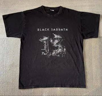 Black Sabbath World Tour 2013 티셔츠 사이즈 L