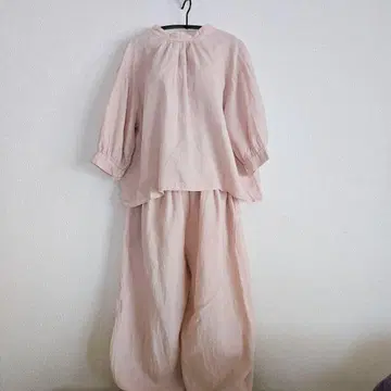 ROBE de PEAU 린넨 팬츠 세트업