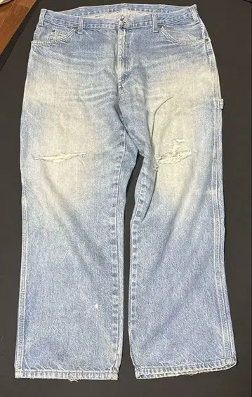 디키즈 와이드 데님 팬츠
