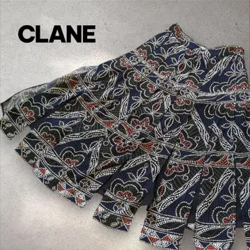 CLANE 클라네 STRIPFORM NOSTALGIC 패널 스커트
