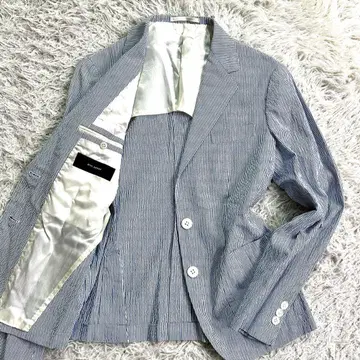 RING JACKET 반지 자켓 시어서커 앤콘 스트라이프 S