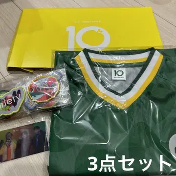 미세스 앨범 10 굿즈 3점 게임 셔츠 와펜