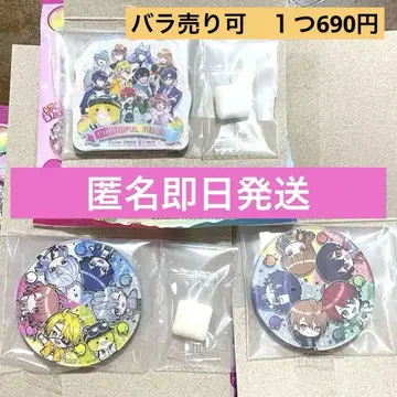 컬러풀 피치 캐릭터 자석 레어 3개 세트 전원 모음 6명 모음