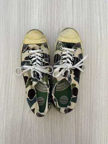 CONVERSE 카모플라쥬 스니커즈 잭 파셀