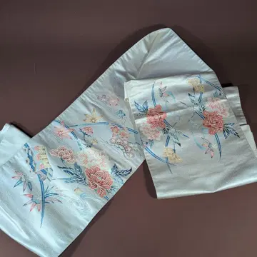 호몬기용 꽃무늬 후쿠로 오비