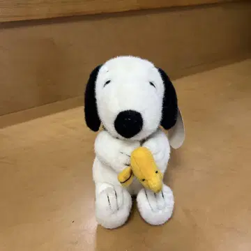 스누피 봉제 인형 우드스탁 포함 약 15cm