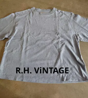 R.H ViNTAGE 티셔츠 중고 블루 그레이 새상품급