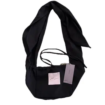 M_ moussy 블랙 숄더백