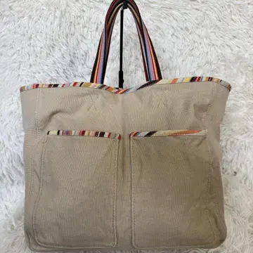 폴스미스 블랙 폴스미스 토트백 캔버스