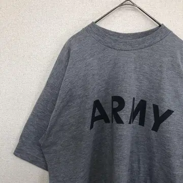 미국 빈티지 의류 티셔츠 ARMY 로고 프린트 L 1996