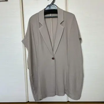 CLOVE 시어 메쉬 반팔 자켓
