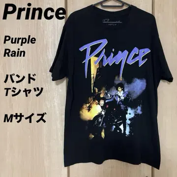 Prince 프린스 밴딩 티셔츠 Purple Rain M 사이즈