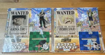 ONE PIECE 원피스 아크릴 스탠드 세트 상디 조로