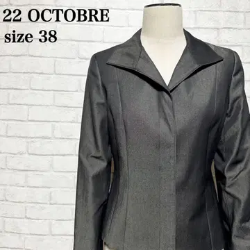 22 OCTOBRE 테일러드 자켓 38 출퇴근 취업활동 오피스 관혼상제