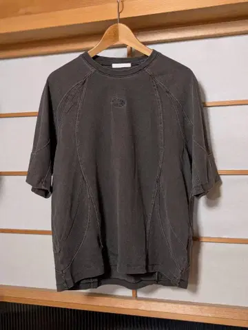 WYM CURVED SEAM VINTAGE WASHED TEE 사이즈 S