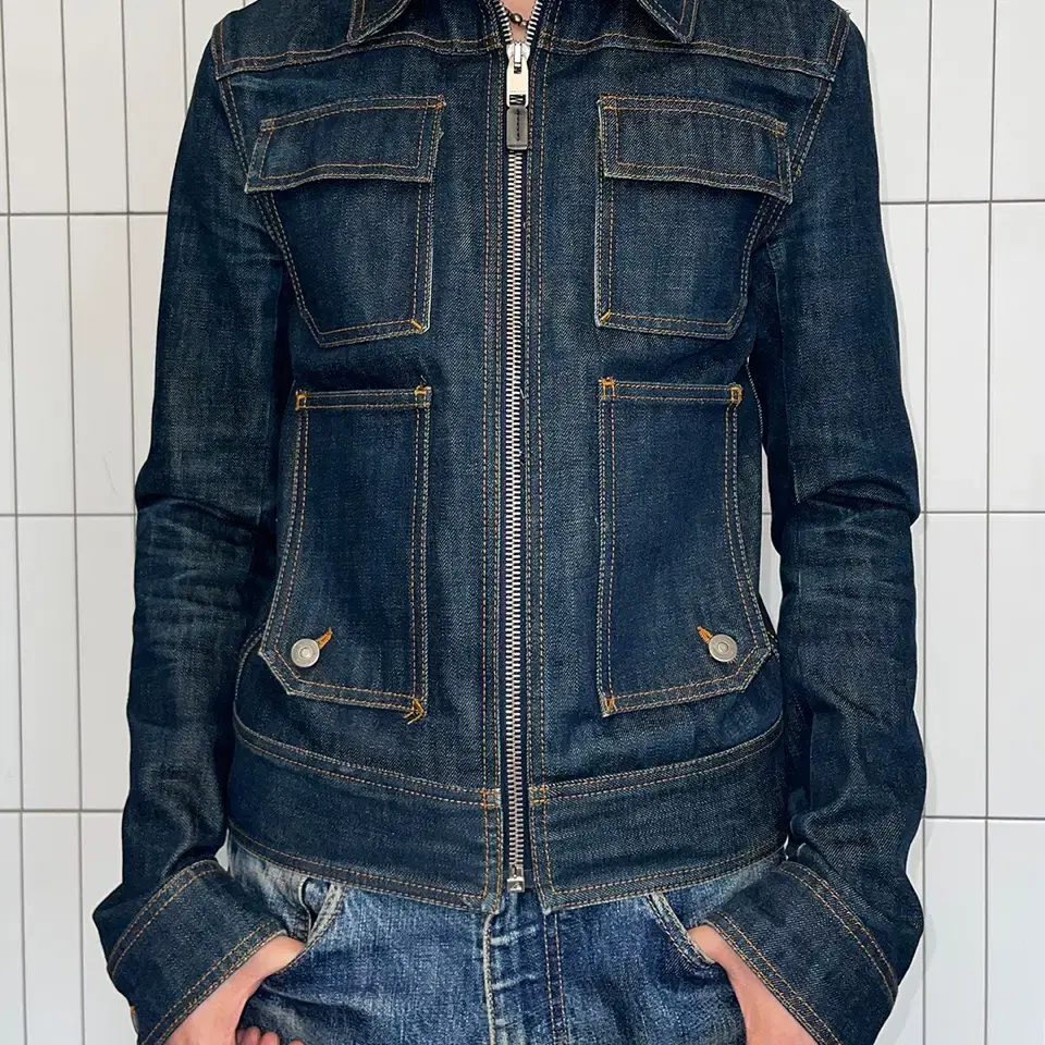 Dior Homme by Hedi Slimane 07SS 4-Pocket Denim Jacket