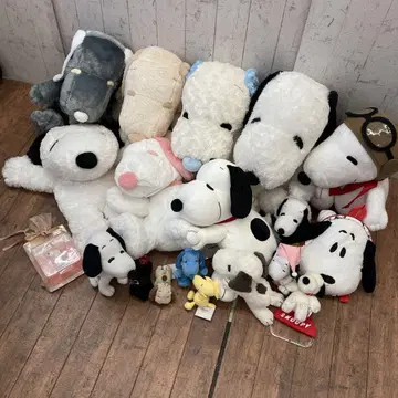 스누피 SNOOPY 봉제 인형 피넛 굿즈 묶음 판매 빅 사이즈