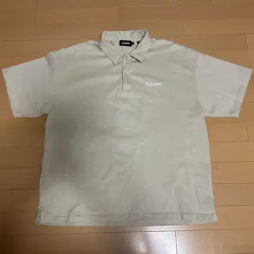 XLARGE 피케 셔츠 베이지