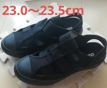 컨버스 블랙 샌들 새상품급