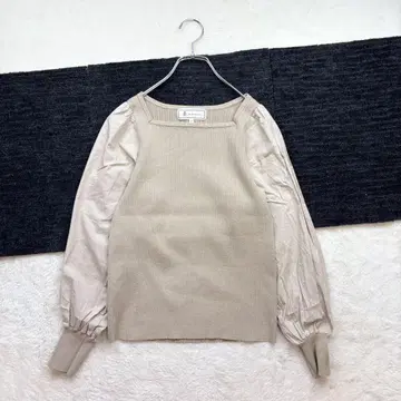 k1576 로페피크닉 [38] 베이지 풀오버 도킹 긴팔