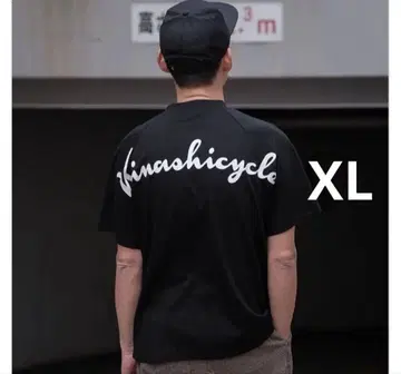새상품 기나시 사이클 모크넥 티셔츠 XL 블랙