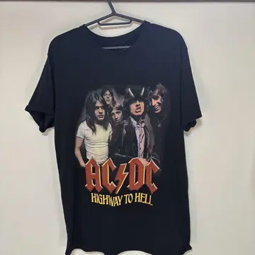 AC/DC Highway To Hell 밴딩 티셔츠 AC/DC