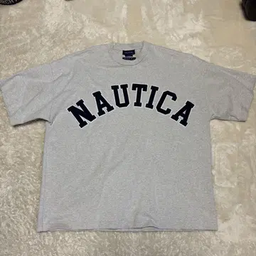 NAUTICA 그레이 티셔츠 2022 S/S