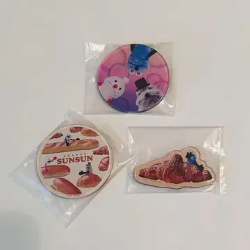 puppet sunsun 캐릭터 자석 3종 세트