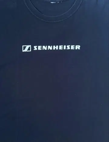 SENNHEISER/젠하이저 기업 티셔츠 USA 빈티지 스타일