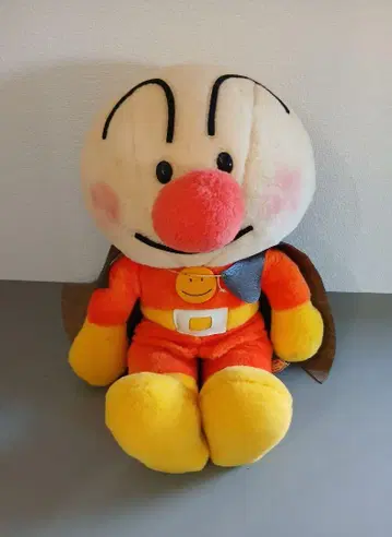호빵맨 빈티지 레어 봉제 인형 야나세 타카시 프레이벨관 제작