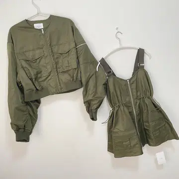 아메리 모던 밀리터리 세트 재킷 183