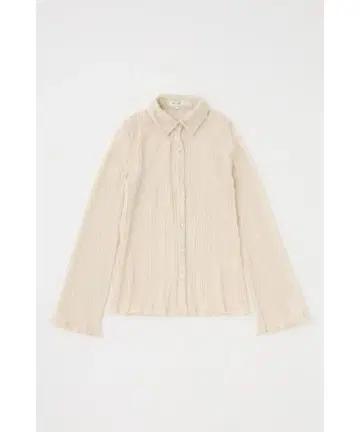 MOUSSY SHEER PLEATS 셔츠