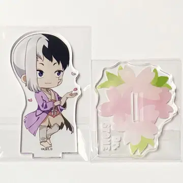 Dr.STONE 아사기리 겐 원화 벚꽃 아크릴 스탠드