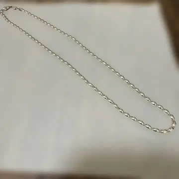실버 925 볼 체인 목걸이