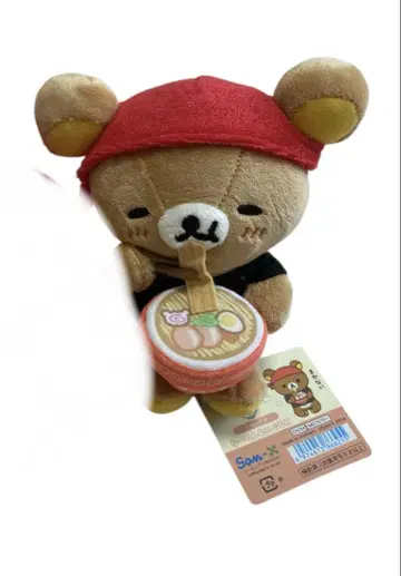 리락쿠마 라멘 봉제 인형 마스코트